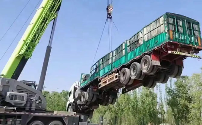 湘阴道路脱困救援案例